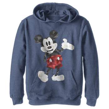 Boy's Disney Artistic Mickey Mouse Pull Over Hoodie