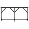 Clihome Entryway Console Table with Adjustable Feet, Industrial Design for Modern Living Room & Hallway - 3 of 4