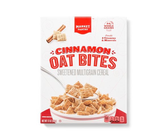 Cinnamon Oat Bits Breakfast Cereal - 13oz - Market Pantry&#153;