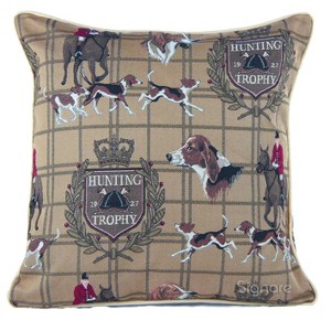 Signare USA Hunting Pillowcase/Cushion Cover 18 x 18 inch - 1 of 1