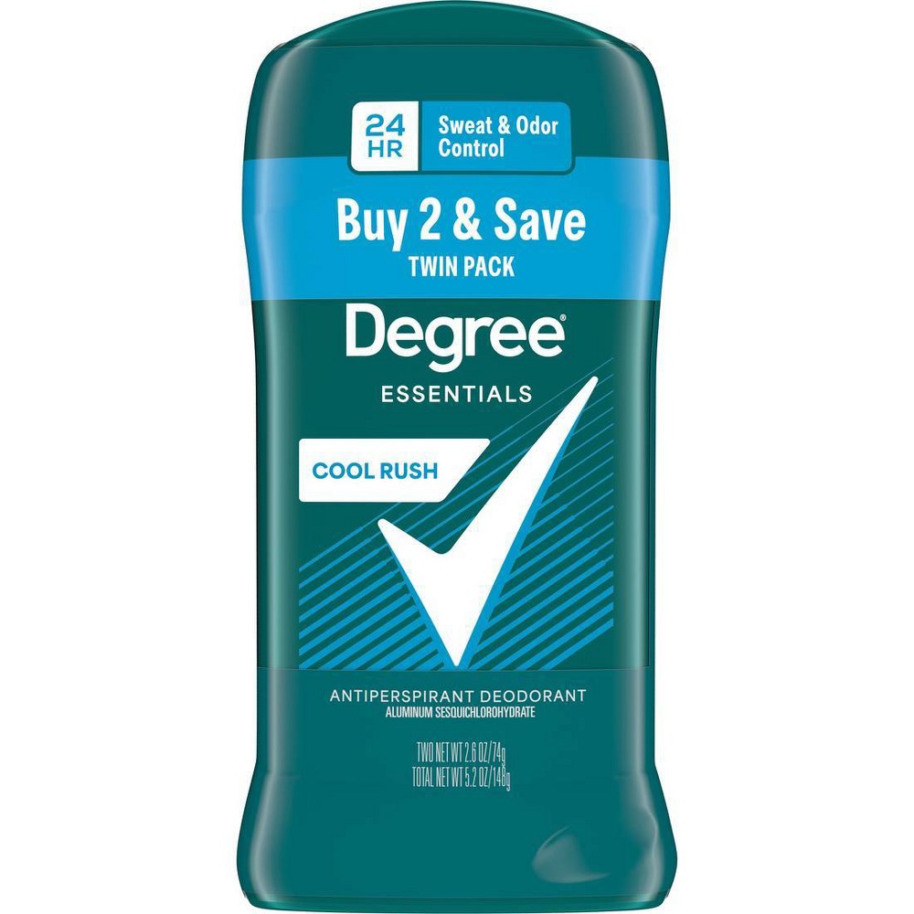Degree Men Cool Rush 48-Hour Antiperspirant & Deodorant - 2.7oz/2ct
