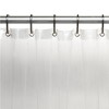 Carnation Home Fashions 8 Gauge Vinyl Shower Curtain Liner with Weighted Magnets and Metal Grommets - 72x72" - 4 of 4