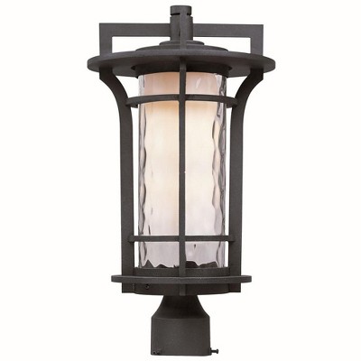 Maxim Lighting Oakville 1 - Light Post Light in  Black Oxide