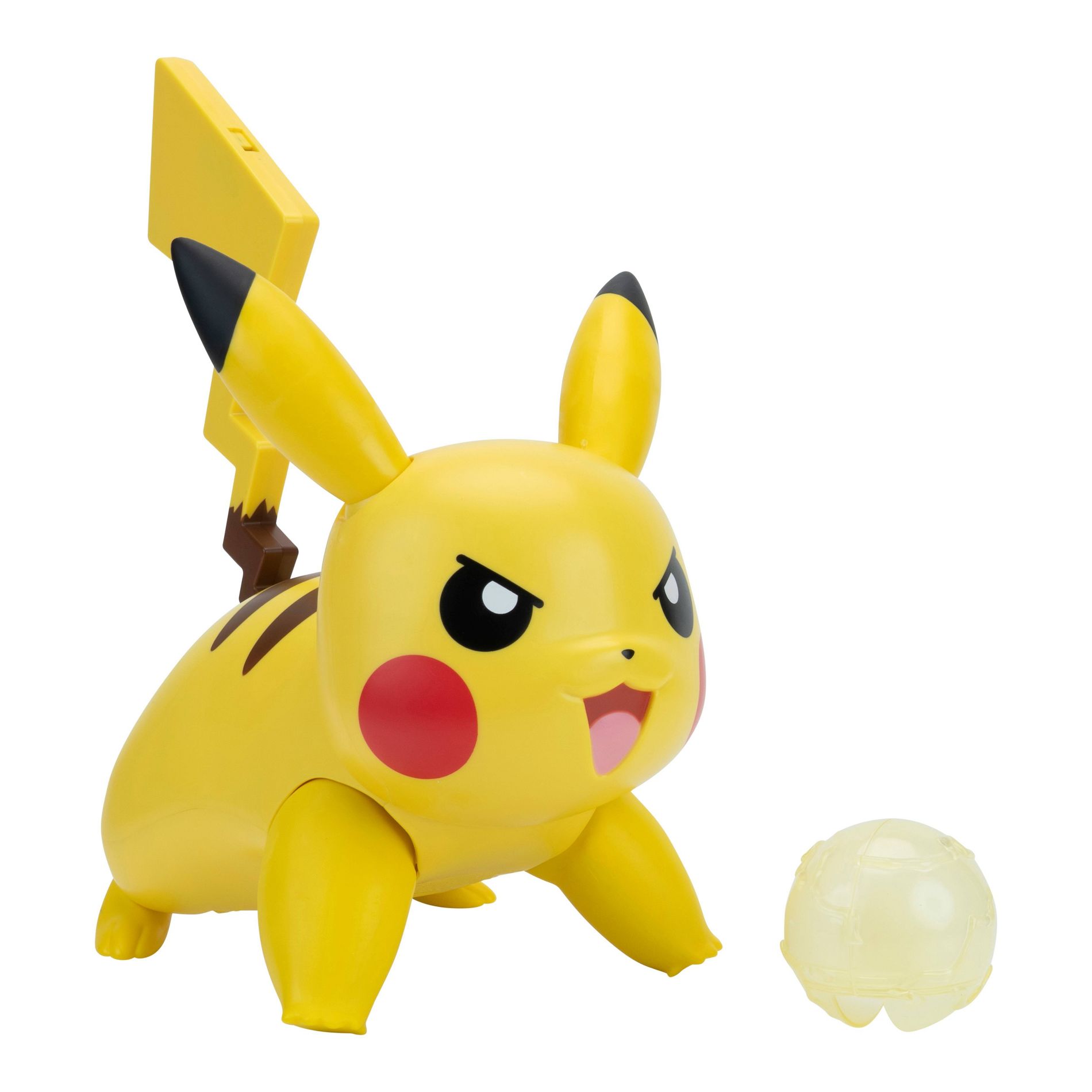 Pokémon Deluxe Feature Action Figure - Battle Action Pikachu with Electric Action Accessory