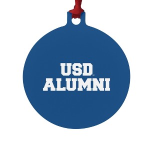 University of San Diego Alumni Aluminum Holiday Christmas Tree Ornament - 1 of 4