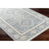 Hauteloom Alena Gray Blue Wool Blend Area Rug - 3 of 4