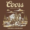 Men's Coors Long Sleeve T-Shirt - Brown - 4 of 4