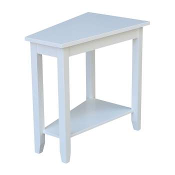Key Side Table, White / White — Hem