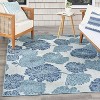Nourison Garden Oasis Floral Flatweave Indoor Outdoor Rug - 2 of 4