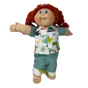 Unisex Dinosaur Print Outfit for 15-16 Inch CPK Dolls - 1 of 4