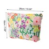Unique Bargains Women Portable Printed Clutch Makeup Bag Assorted Color 1 Pc - 3 of 3