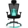 NicBex 500lbs Tall Back 360°Swivel Office Chair with Adjustable Armrest,Headrest&Seat Height,Set of 1,Chic Boss Chair Computer Chair for Home,Office - 2 of 4