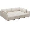 Belffin 12-Piece Commercial-Grade Sectional – 3600lb Capacity & Tool-Free Reconfiguration System - 3 of 4