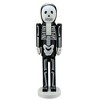 Northlight Skeleton Wooden Halloween Nutcracker - 14" - Black and White - 2 of 3