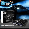 4-Band Parametric Equalizer for Audio Tuning with 7V RMS Pre-Amp Output, Half-DIN Design, Easy Installation - 2 of 4