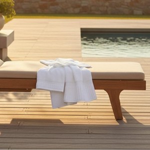 GOS Collection Premium Ring Spun Cotton Towels with Piano Key Pattern By Rifz Textiles - 1 of 4