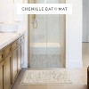Soft Absorbent Chenille Bath Mat Rug with Anti-Skid Rubber Backing - Becky Cameron - 2 of 4