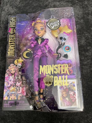 Monster High Doll, Clawdeen Wolf in Monster Ball Party Fashion with Themed  Accessories Including Balloons