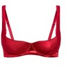Women's Plus Size Sylvie Quarter Cup Bra - pomegranate | FOX & ROYAL - 2 of 4