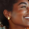 Ross-Simons Italian 14kt Yellow Gold Dome Earrings - 2 of 3