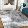 Hauteloom Moana Charcoal Marble Rug - 2 of 4