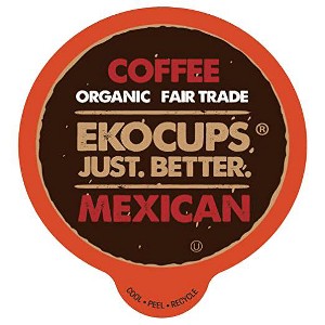 EkoCups Organic Mexican Coffee Pods - 1 of 4
