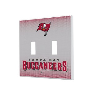 NFL NFC Teams Linen Hidden-Screw Light Switch Plate for Double Toggle - 1 of 4