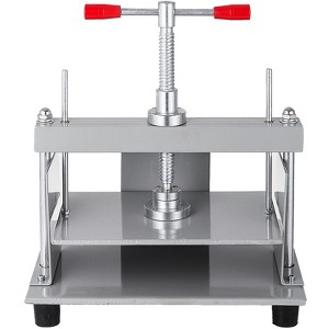 VEVOR Manual Paper Press Machine, 12x8.6 inch for A4 Sized Papers Flatting Machine, 10cm Thickness Steel Frame Manual Paper Press Machine, Silver - 1 of 4