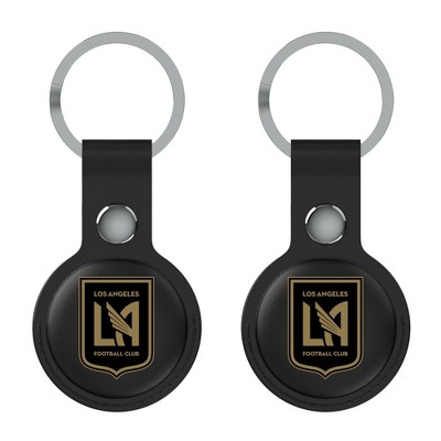 Keyscaper MLS Western Conference Teams Insignia Black Airtag Holder 2-Pack