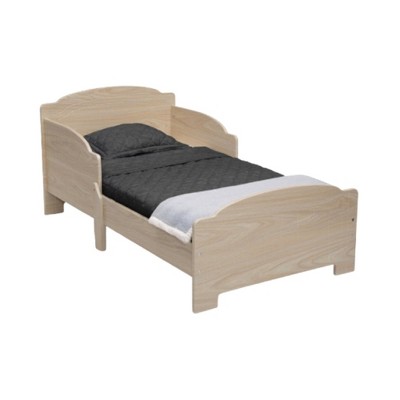 Vtec Trading Natural Wood Modern Toddler Bed