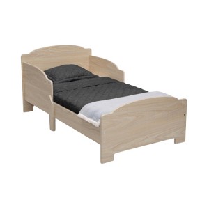 Vtec Trading Natural Wood Modern Toddler Bed - 1 of 3