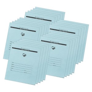 Pacon® Examination Blue Book, 16 Pages, 3/8 in ruled, 8-1/2" x 11", 50 Books - 1 of 1