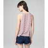 Aeropostale Womens Lace Up Tank Top, Multicoloured, Small - 2 of 2