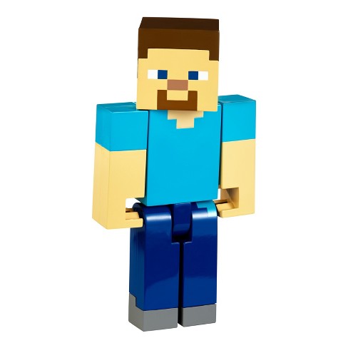 minecraft steve action figure