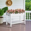 Lirago,17.72"D*43.31"W*33.66"H,Self-Watering Raised Garden Bed - Large Capacity Planter with Built-in Water Reservoir - 2 of 4
