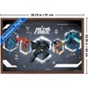 Trends International DC Comics: Metal Force - Group Framed Wall Poster Prints - 3 of 4