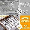 Plastic Wrap and Aluminum Foil Organizer with Cutter and Labels,for 12" Roll (White)-SpaceAid® - 2 of 4