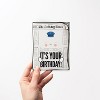 Happy Birthday Greeting Card Pack (3ct) "It's Your Birthday Newspaper" by Ramus & Co - 3 of 4