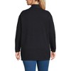 Lands' End Women's Cotton Half Milano Open Cardigan Sweater - 2 of 3