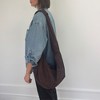 Adornia Dark Brown Moon Crossbody Bag - 3 of 4