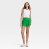Women's Mid-Rise Foldover Waistband Woven Shorts 2" - JoyLab™ - 3 of 4