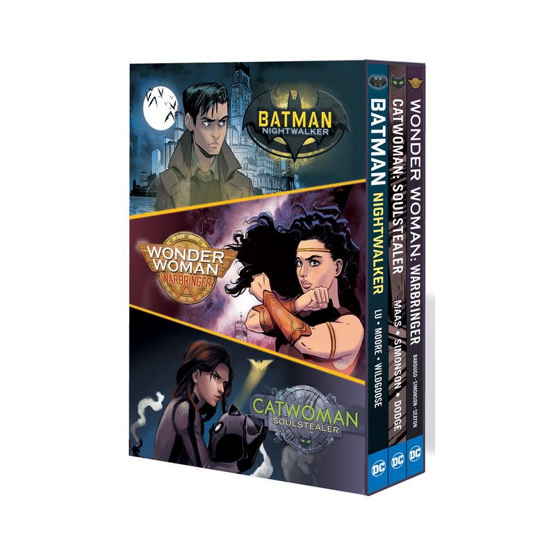 The DC Icons Series: The Graphic Novel Box Set - by  Marie Lu & Leigh Bardugo & Sarah J Maas & Louise Simonson (Mixed Media Product), 1 of 2