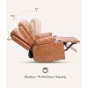 26'' Recliner Massage Chair for Adults,with Vibrating and Heating, 1.5X Sponge Filling, Side Pocket, Cup Holder, for Living Room, Bedroom - 2 of 4