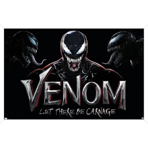 Trends International Marvel Venom: Let There be Carnage - Collage Framed Wall Poster Prints - 1 of 4