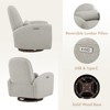 Spruce & Spring Power Swivel Glider Recliner Nursery Chair - 3 of 4