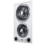 Summit Appliance CCE211WH 12-inch Wide 115V 2-Burner Coil Electric Cooktop, White Porcelain Surface - 2 of 4