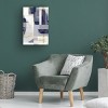 Trademark Fine Art - Lori Dubois Indigo Moon 1 Canvas Art - 3 of 4