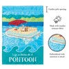 Magnolia Garden Life Better on Pontoon Boat on Water 13 x 18 Inch Polyester Garden Flag - 2 of 2