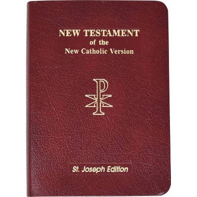 New Catholic New Testament Bible - by  Catholic Book Publishing Corp (Leather Bound)