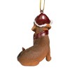 Design Toscano Dachshund Holiday Dog Ornament Sculpture - 4 of 4